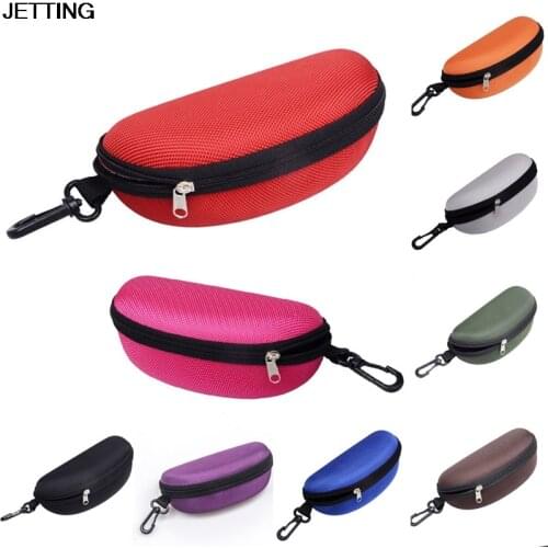 1 pcs brand Snake Skin Luxury Soft leather glasses box Waterproof sunglasses case sun glasses case eyewear accessories