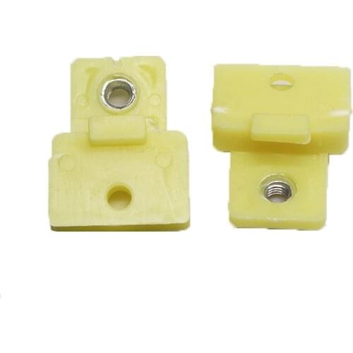 2Pcs Car Window Glass Holder Base For Isuzu Pickup
