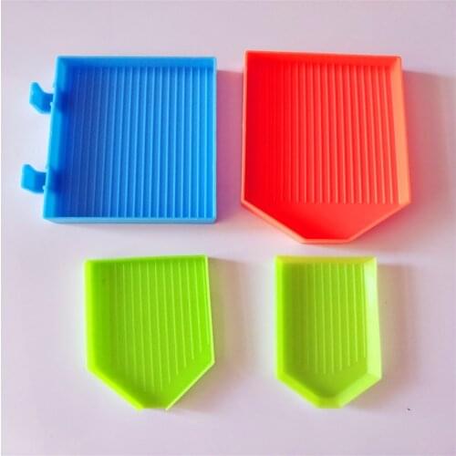 SHAYI Diamond Embroidery Accessories Large Capacity Diamond Painting Tool, Plastic Tray Big Kits Wholesale