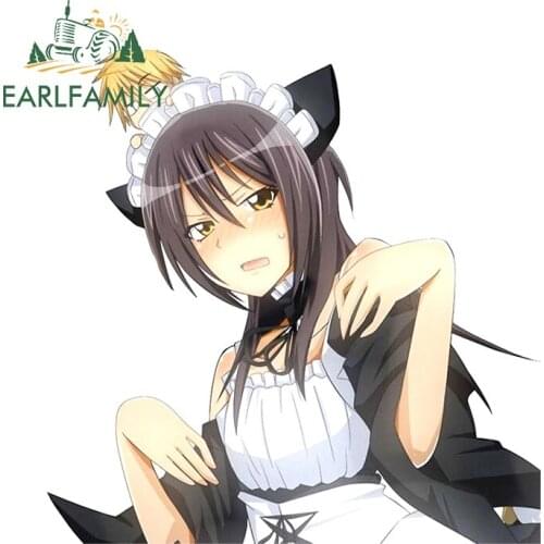 EARLFAMILY 13cm x 13cm for Kaichou Wa Maid Sama Ayuzawa Misaki Car Sticker Vinyl Decal Surfboard ScratchProof Car Door Protector