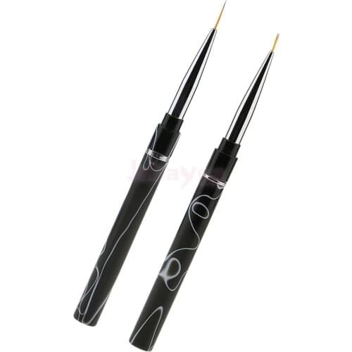 Nail Art French DIY Acrylic Line Drawing Painting Striping UV Gel Pen Brush
