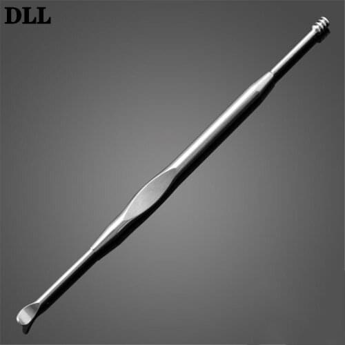 Ear-Spoon Remover Cleaner Earpick Care Tool Durable 1 Piece Stainless Steel Ear Pick Wax Curette Health Care Accessories