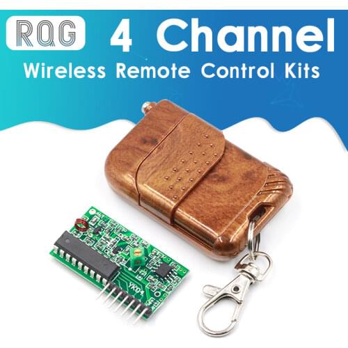 1set IC 2262/2272 4 Channel 315Mhz Key Wireless Remote Control Kits Receiver module For arduino