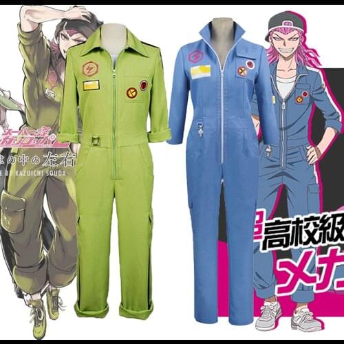 Danganronpa cos Kazuichi Souda anime man woman cosplay High-quality jk college uniform costume Bodysuit