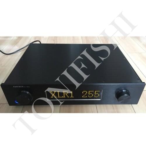 Fully balanced front stage, JFET four-tube front stage, remote control front stage SC-980A, good sound effect, high resolution