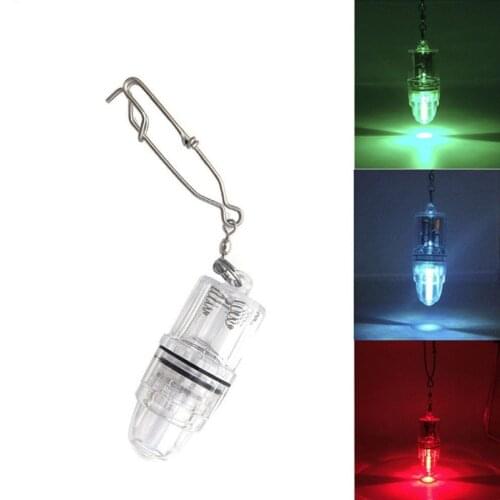 1 pcsLED Fish Lure Light Flash Fish Lamp PVC Small And Bright Waterproof Strong And Sturdy for Newest Fishing tool High Quality