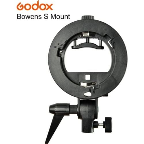PRO Godox S-Type Bracket Bowens S Mount Holder for Speedlite Flash Snoot Softbox Beauty Dish Honeycomb