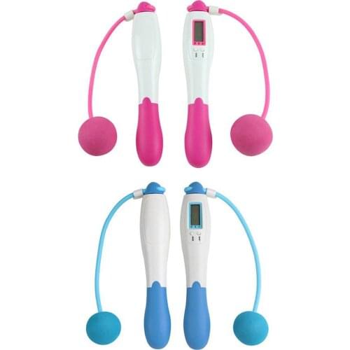 Adjustable Smart Digital Counter Exercise Workout Fitness Training Jump Rope