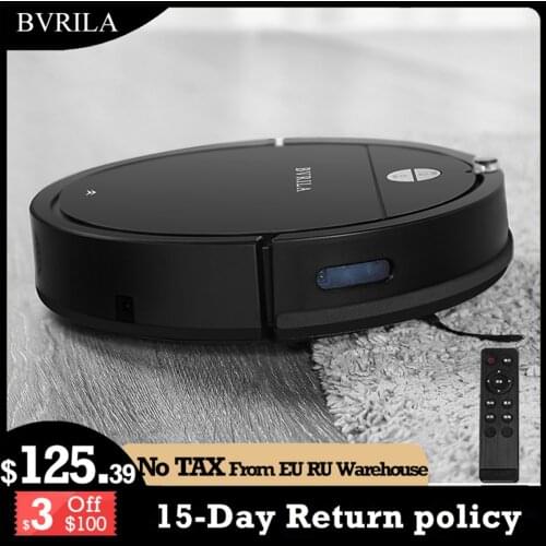 Sweeping Robot Vacuum Cleaner Sweeper Wet Mop Water Tank Auto-Recharge Power 600 ML Dust Box Remote for Pet Hair Carpet Floor