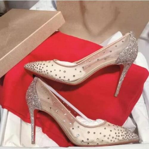 Runtu Women's Stiletto Heels