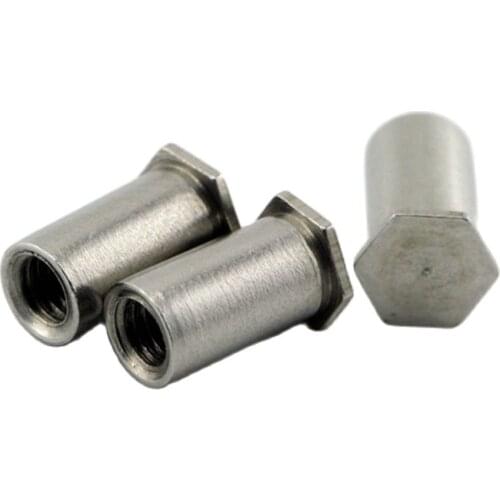 M4 BSOS Stainless Steel self clinch blind standoffs use in stainless steel sheet 100pc/lot