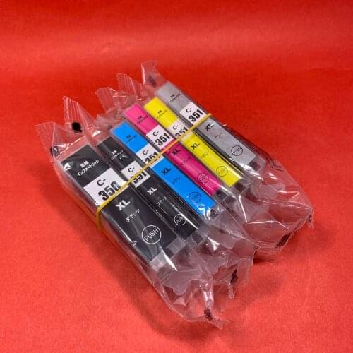 YOTAT Compatible ink cartridge PGI350 PGI351 BCI-350 BCI-351 for Canon PIXUS MG5430 MG5530 IP8730 MG6330 MG7130 IP8730