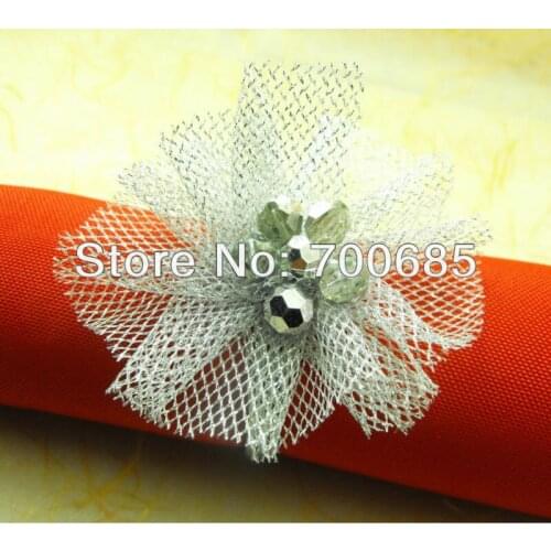 Rhinestone napkin rings wholesale wedding napkin ring and party decoration napkin ring