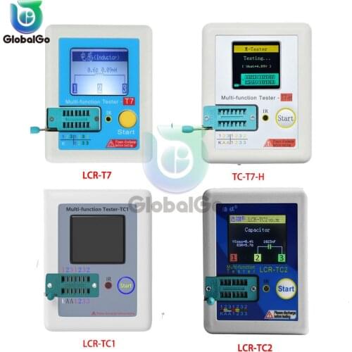 TC-T7-H TCR-T7 LCR-TC1 Transistor Tester Multimeter Colorful Display For Diode Triode MOS/PNP/NPN Capacitor Resistor Transistor