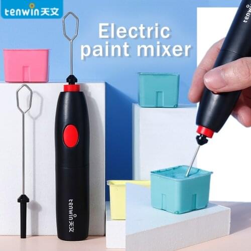 Tenwin 5705 Electric Paints/Pigments Mixer/Stirrer/Agitator Fast Even Gouache Stirring Blending Toning Color Mixing Tool NEW