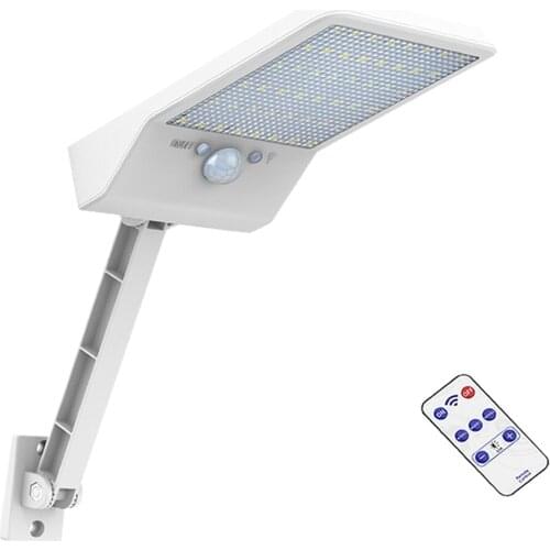 Upgraded 48 Led Solar Light Outdoor Waterproof For Garden street Wall Pole remote controller Lamp With Three Modes