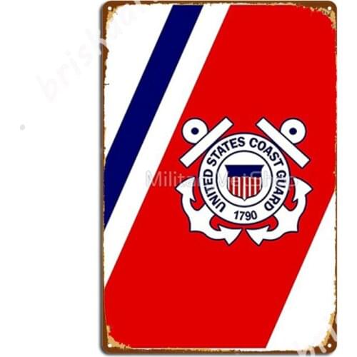 Uscg - United States Coast_Guard Metal Signs Wall Cave Plaques Kitchen Vintage Tin sign Posters