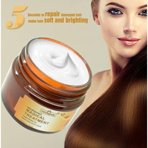 Magical Nourishing Hair Mask 5 seconds Repair damage restore soft hair 60ml Deep Repair Keratin & Scalp Treatment Hair Condition