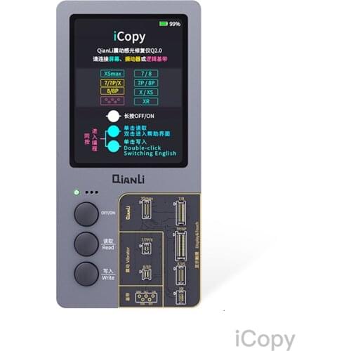 Qianli iCopy Plus LCD Screen Original Color Repair Programmer Vibration/Touch/Battery Repair Device For iPhone XR XSMAX XS 8P 8