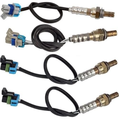 4Pcs Upstream & Downstream O2 Oxygen Sensor Fit for Cadillac Escalade Chevrolet Silverado 2500 3500 GMC Yukon Sierra 234-4286