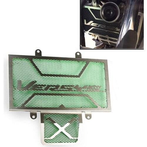 Motorcycle Accessories Radiator Grille Guard Grill Cover Protector For Kawasasi VERSYS300 versys 300 VERSYS X-300 X 300 X-250