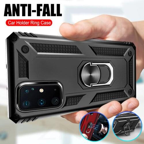 For Samsung A31Case Finger Ring Magnetism Holder Phone Back Cover On for Samsung Galaxy A31 case A 31 SM-A315F 2020 Case