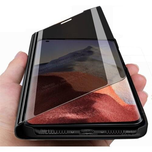 For Xiaomi Mi 11 Pro Case Smart Mirror Magnetic Flip Case For Xiaomi11 Pro 11Pro Xiomi Mi11 Mi11Pro Stand Book Phone Cover Coque
