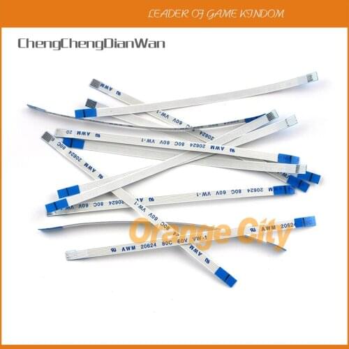 ChengChengDianWan 10pcs/lot 6 pin on off switch cable power ribbon cable power switch cable for PS3 3000 console