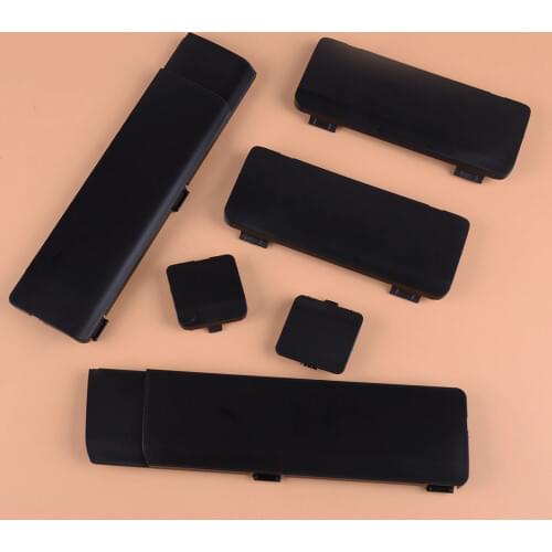 CITALL 6pcs/set Black Car Auto Roof Luggage Rack Cap Delete Remove Cover fit for Honda CRV CR-V 2007 2008 2009 2010 2011