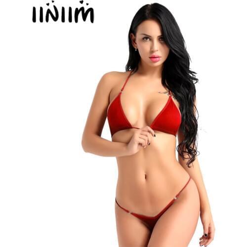 Купальники халтер Iiniim China At AliExpress