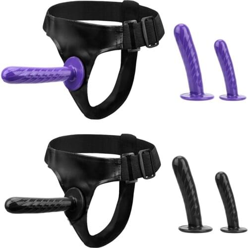 Wearble Realistic Dildo S/L Strap-on Dildo Panties Anal Vagina Massager Silicone Big Dildo Sex Toys For Woman Lesbian