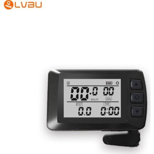 Lvbu Electric Bicycle Computer BTC02 Wireless Display Digital For Ebike Programmable Conversion Kit