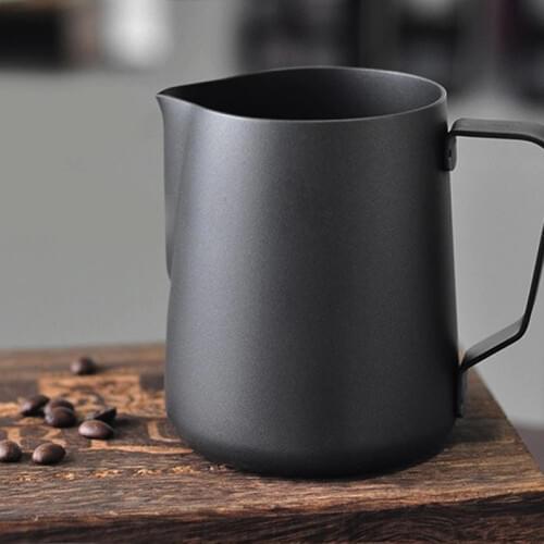 350/600ML Non-Stick Stainless Steel Pitcher Milk Frothing Jug Espresso Coffee Pitcher Barista Craft Coffee Latte Milk Jug Pitch