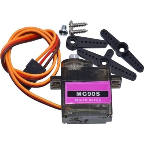 MG90S Metal Geared Micro Servo for Toy Boat Car Airplane Helicopter Micro Metal Gear
