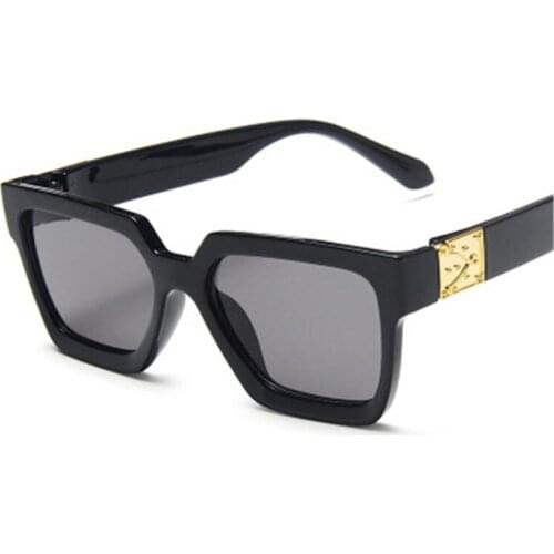 Trendy Kids Square Sunglasses Plastic Oversized Children Eyewear Shades Sun Glasses 6 Colors