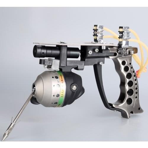 Powerful Slingshots Fish Hunting Arrow Hunting Sling Shot Fishing Slingshots With Fishing Darts Fishing Reel Outdoor Tools