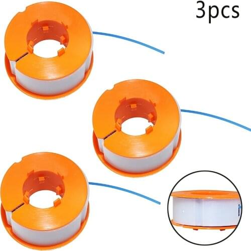3PCS Trimmer Spool & Line Kit Lawn Mower Accessories For Bosch ART 23 Combitrim Comfort & Easytrim Strimmer Grass Cutter Repair