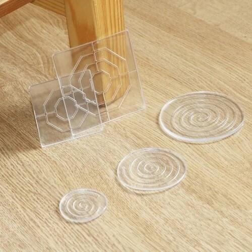 Transparent Furniture Leg Foot Mat 4 Pieces/Lot Chair Table Feet Pads Non-Slip Sofa Stool Leg Protectors Wear-Resistan Thicken