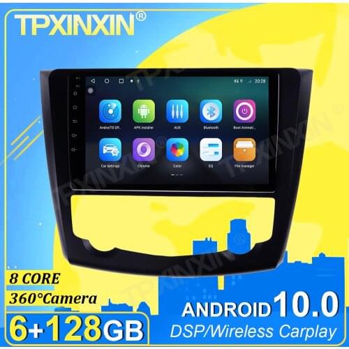 PX6 IPS Android 10.0 6+128G Carplay 360 Camera For Renault Kadjar 2015-2017 Multimedia Player Radio Tape Recorder Video Navi GPS