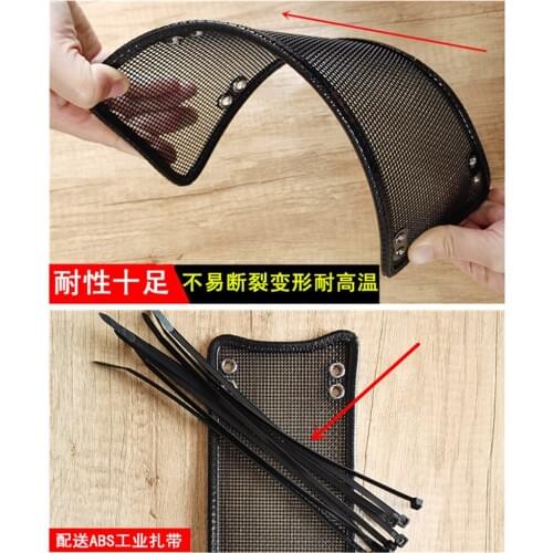 For Haval F7 F7X 2019 2020 Front Grille Insect Net Screening Insert Mesh Anti catkin net Decoration Covers Car Styling