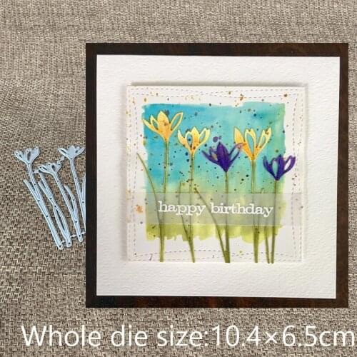 XLDesign Craft Metal Cutting Die cut dies 4pcs Flower decoration scrapbooking Album Paper Card Craft Embossing die cuts