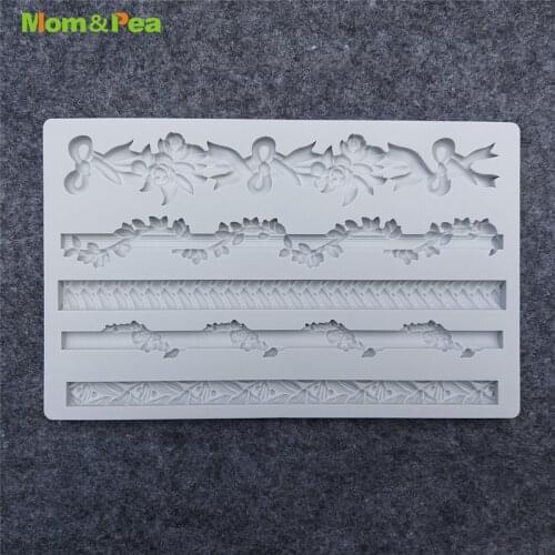 YS8064 Tapes Silicone Mold Gum Paste Chocolate Ornamental Fondant Mould Cake Decoration Tools