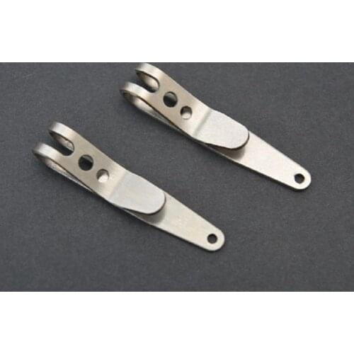 1 Pcs Bag Key Ring Mini Pocket Bag Suspension Clip Stainless Steel Metal Key Chain Carabiner Buckle Outdoor Quicklink Tool