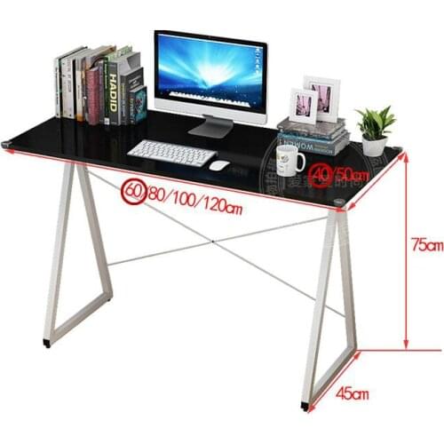 100*50CM Modern Laptop Table Notebook Computer Desk Home Study Desk Office Writing Desk