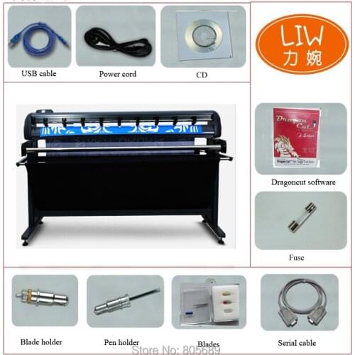 2022 New 720IIP 1350IIP 1800IIP 48" Vinyl Sticker Servo Motor 64"Cutting Plotter With Automatic Registration Mark System