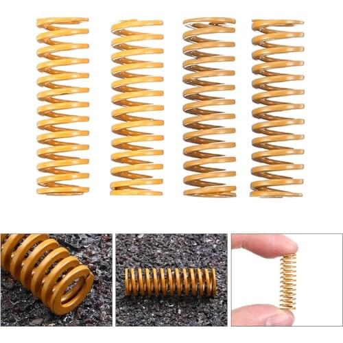 4 Pcs Ultimate Upgraded Flat Bed Springs 3D Printer Accessories For Creality Ender 3 Pro CR-X CR-10 S