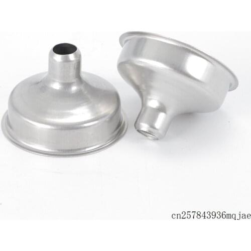 500 Pcs Stainless Steel Funnel for Flask Liquid Wide Mouth Funnel Filter Kitchen Funnel Kitchen Gadget Tools