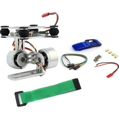 Aluminum 2-Axle Brushless Gimbal Camera Mount Controller Plug&Play for DIY Quadcopter for GOPRO 3 4 5 6 7 8/SJCAM/Osmo Action