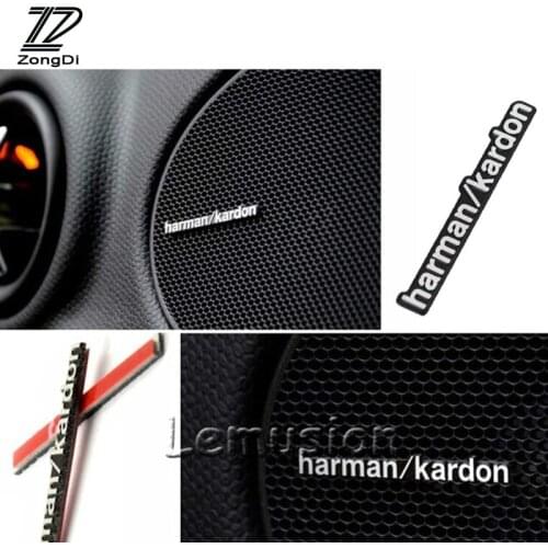 Car Stickers Audio Video Speaker For Audi A4 A3 A6 C6 B7 B8 B5 Q5 Seat Leon Ibiza Skoda Fabia Yeti
