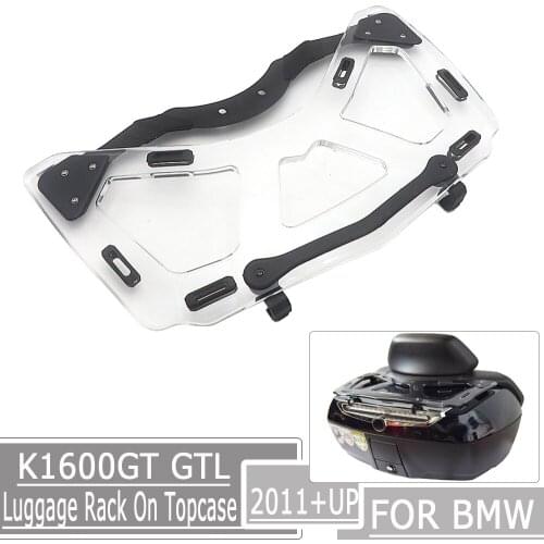 For BMW K1600GTL K1600GT Motorcycle Rear Solo Seat Luggage Rack Tour Pack Support Shelf Cargo Frame Bracket Parts 2011 2012 2017